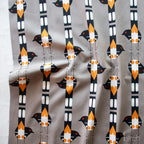 Spotted Tail Blackbird Shroom, Charley Harper Woodland Wonder for Birch Organic Fabrics