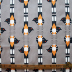 Spotted Tail Blackbird Shroom, Charley Harper Woodland Wonder for Birch Organic Fabrics