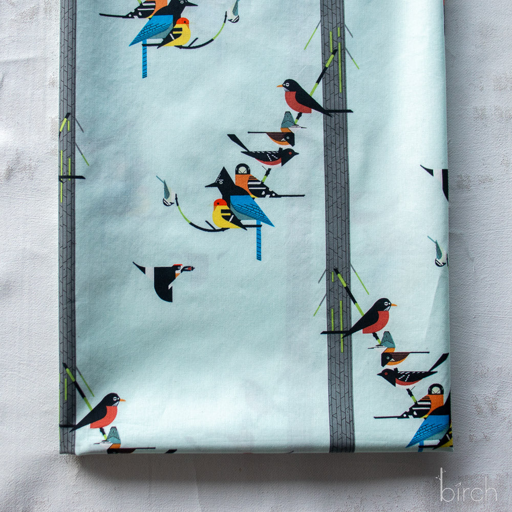 Birds on Pine, Charley Harper Sierra Range