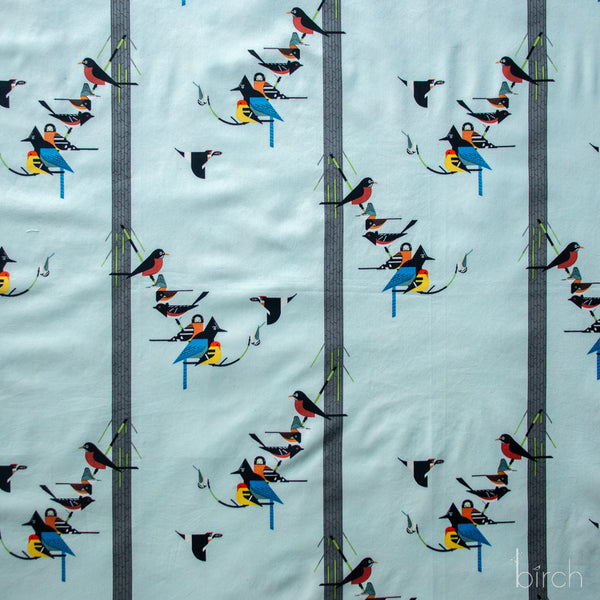 Birds on Pine, Charley Harper Sierra Range