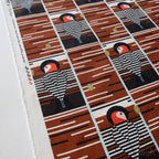 PRE-ORDER NOW, Baffling Belly Barkcloth, Charley Harper Iconic Vol. 2 for Birch Organic Fabrics