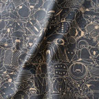 End Papers Basic Cast Iron Barkcloth, Charley Harper Iconic Vol. 2 for Birch Organic Fabrics