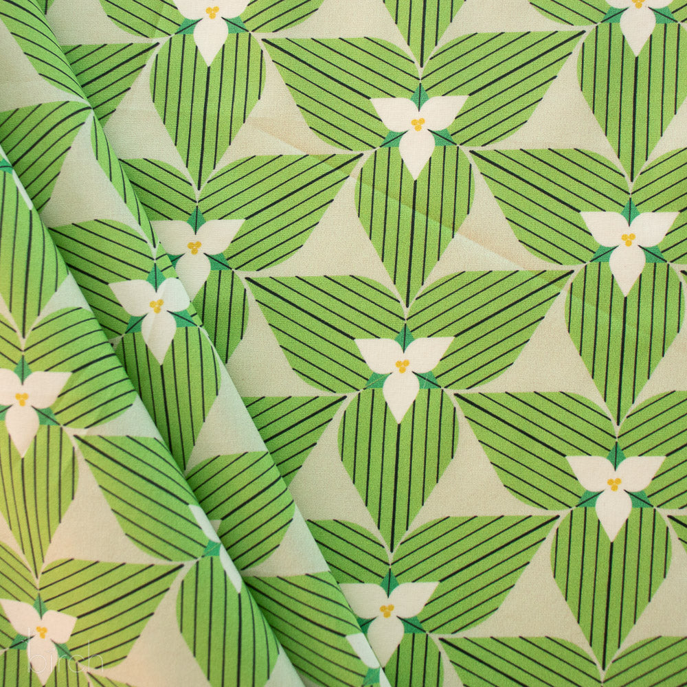 Trillium Charley Harper Michigan Audubon