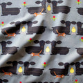 Charley Harper Long Branch - Furry Photo Bomber Gray