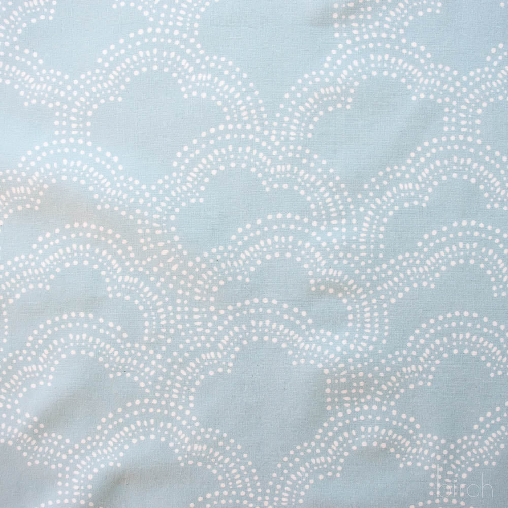 Clouds Sky, Homestead by Emily Isabella for Birch Organic Fabrics