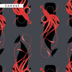 Squid and Whale Canvas