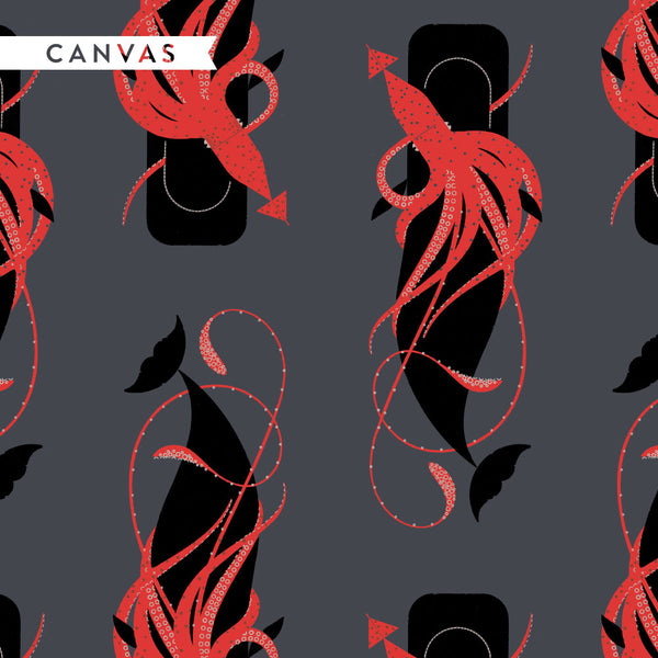 Squid and Whale Canvas