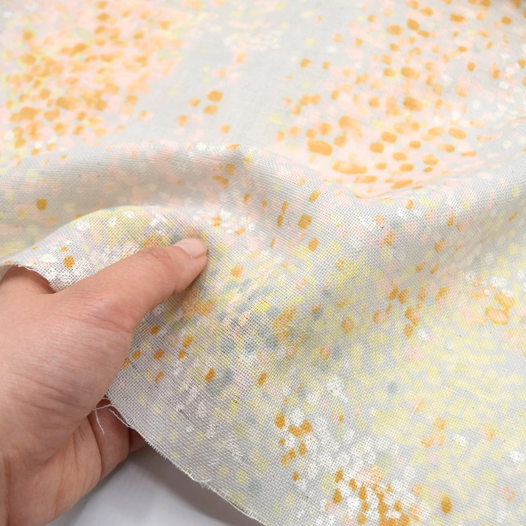 nani IRO Waterfall Cotton Double Gauze - Orange