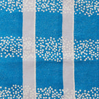 echino Field Cotton Linen Sheeting - Blue x Grey