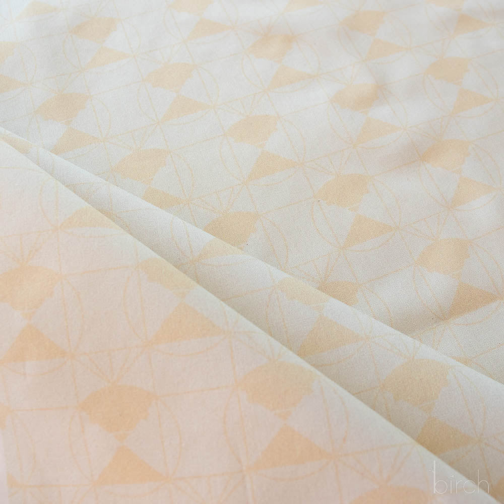Chickadee End Papers Cream, Charley Harper End Papers Basics from Birch Organic Fabrics