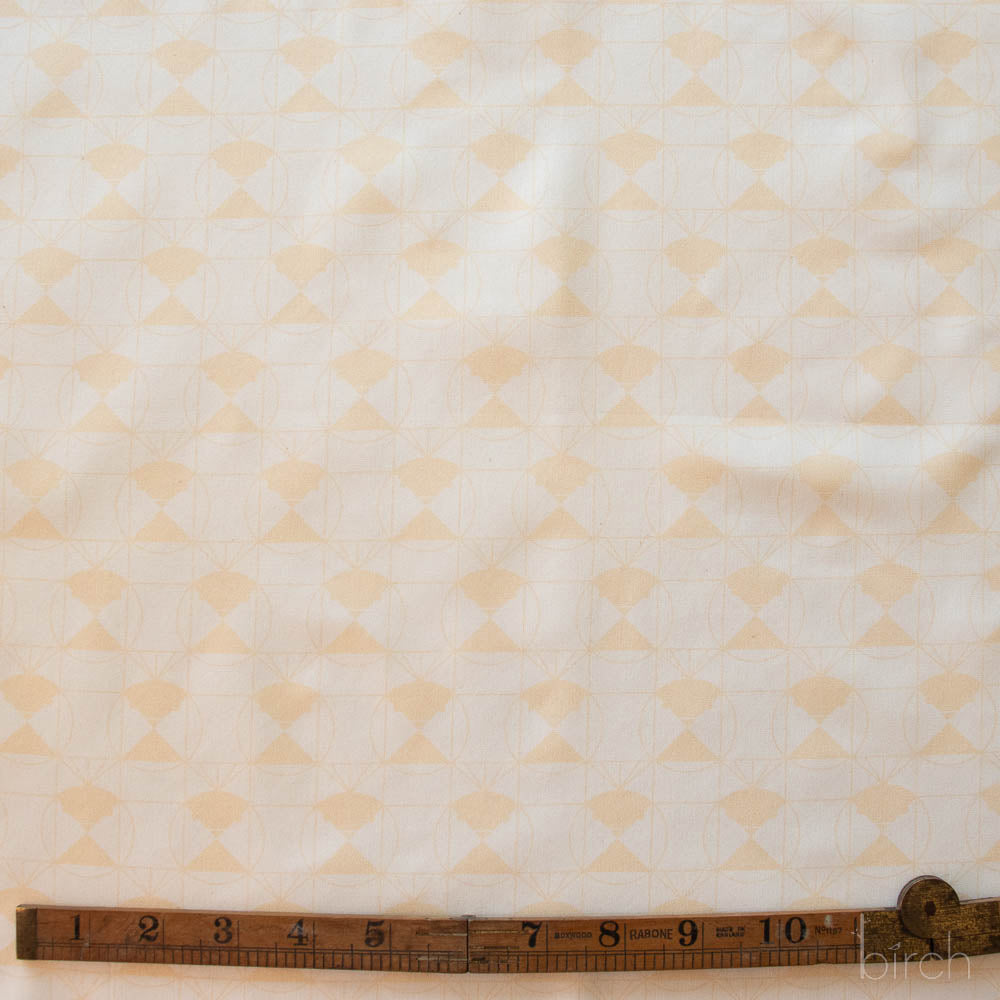 Chickadee End Papers Cream, Charley Harper End Papers Basics from Birch Organic Fabrics