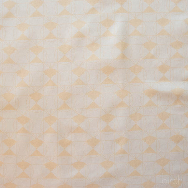 Chickadee End Papers Cream, Charley Harper End Papers Basics from Birch Organic Fabrics
