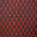 Chickadee End Papers Chocolate Cherry, Charley Harper End Papers Basics from Birch Organic Fabrics