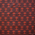 Chickadee End Papers Chocolate Cherry, Charley Harper End Papers Basics from Birch Organic Fabrics