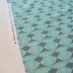 Chickadee End Papers Seafoam, Charley Harper End Papers Basics from Birch Organic Fabrics