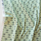 Chickadee End Papers Jade, Charley Harper End Papers Basics from Birch Organic Fabrics