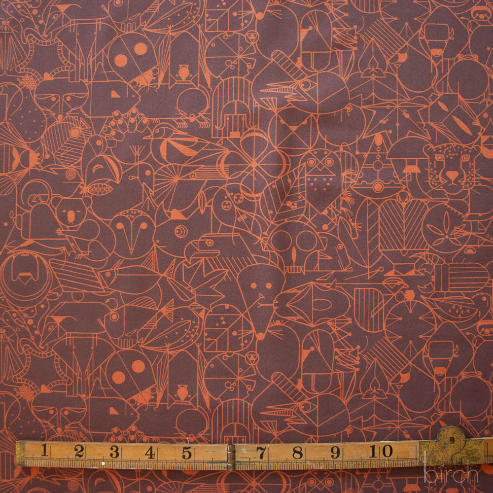 End Papers Earth, Charley Harper End Papers Basics from Birch Organic Fabrics