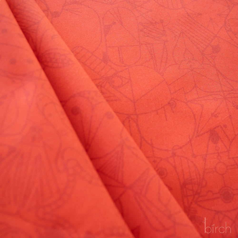End Papers Cardinal, Charley Harper End Papers Basics from Birch Organic Fabrics