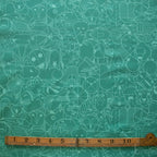 End Papers Lagoon, Charley Harper End Papers Basics from Birch Organic Fabrics