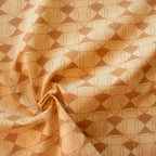 Chickadee End Papers Toffee, Charley Harper End Papers Basics from Birch Organic Fabrics