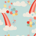 Meow in the Clouds Flannel, Purr Parade by AGF Studio for Art Gallery Fabrics