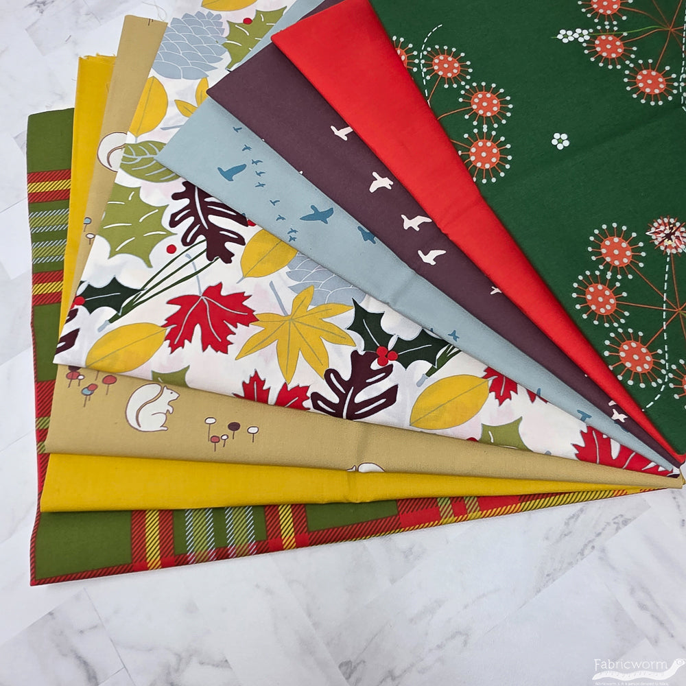 Holiday Cabin Bundle featuring Birch Organic Poplin