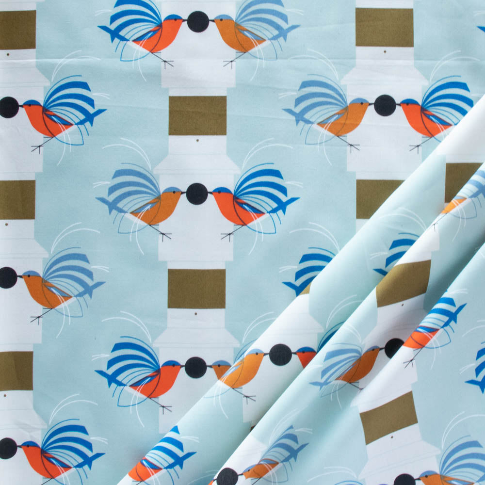 Homecoming, Lakehouse 2023 by Charley Harper for Birch Organic 3