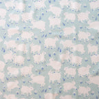 Little Lamb Mint, Homestead by Emily Isabella for Birch Organic Fabrics