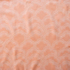 Clouds Apricot, Homestead by Emily Isabella for Birch Organic Fabrics