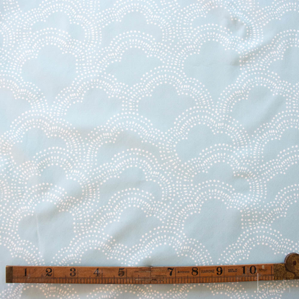 Clouds Sky, Homestead by Emily Isabella for Birch Organic Fabrics
