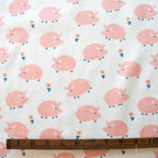 Oink, Homestead by Emily Isabella for Birch Organic Fabrics