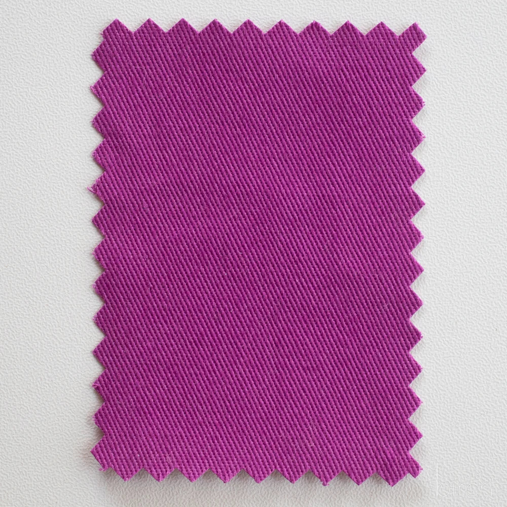 Organic Twill Solids - Fuchsia