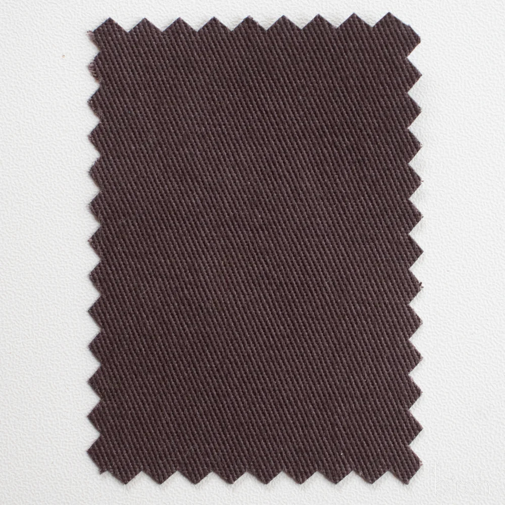 Organic Twill Solids - Truffle