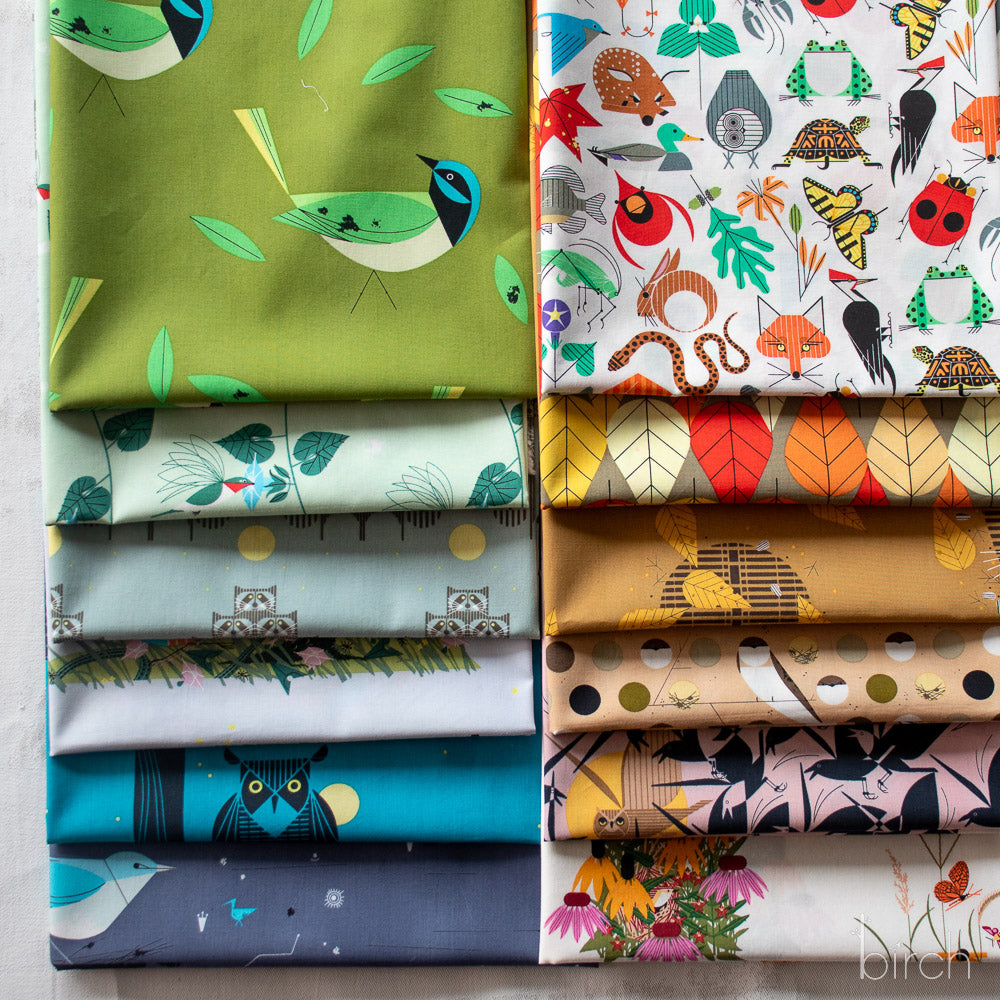 Charley Harper Iconic Vol. 2 for Birch Organic Fabrics