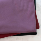 Raisin Solid Interlock Knit by Birch Organic