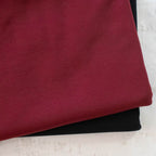 Mulberry Solid Interlock Knit by Birch Organic