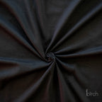 Black Solid Interlock Knit by Birch Organic