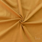 Ochre Solid Interlock Knit by Birch Organic