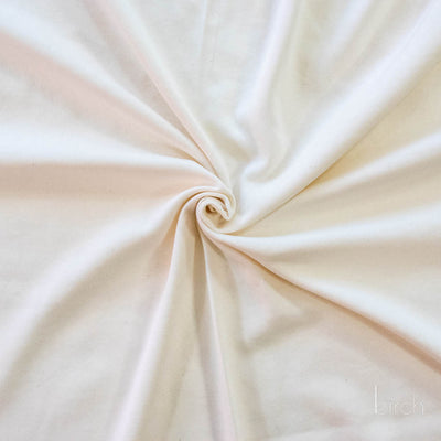 Natural Solid Interlock Knit by Birch Organic