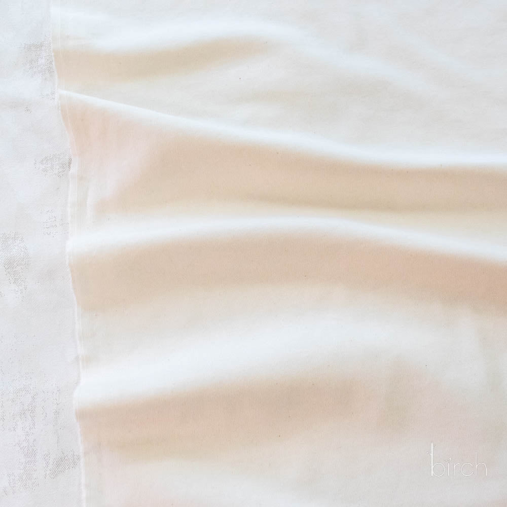 Natural Solid Interlock Knit by Birch Organic