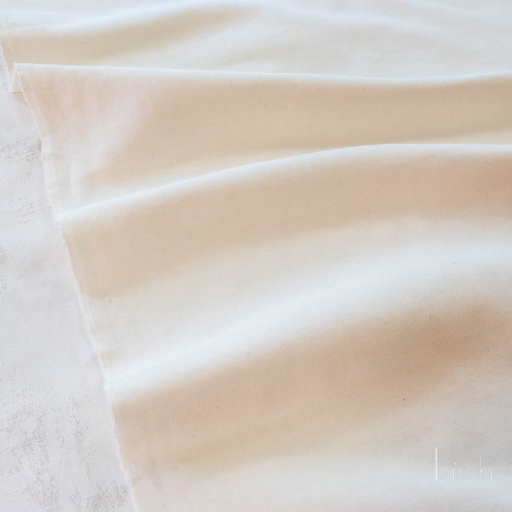 Natural Solid Interlock Knit by Birch Organic