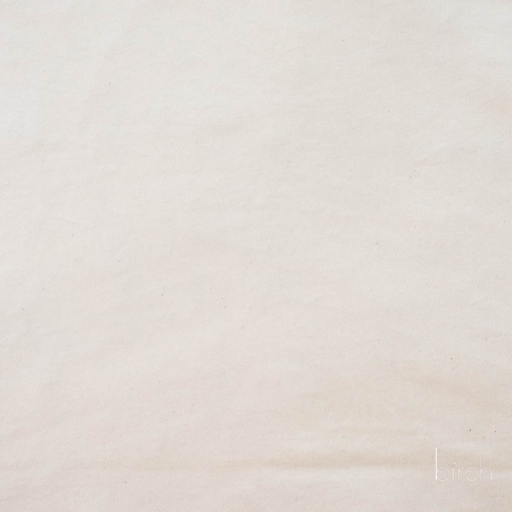 Natural Solid Interlock Knit by Birch Organic