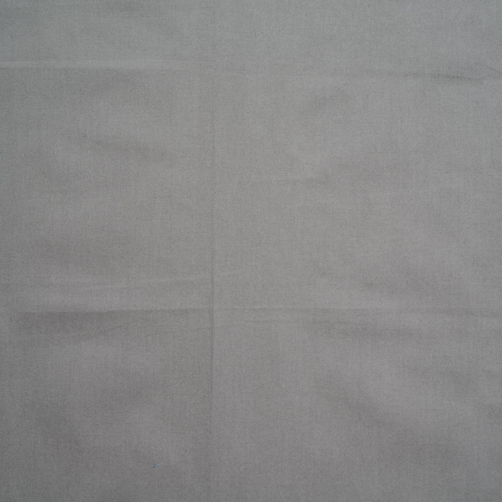 Grey Solid Poplin