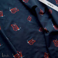Red Butterfly Black LAWN