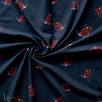 LN-CH-376 Red Butterfly Black LAWN Charley Harper Monteverde Habitat-09