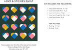 Love & Stitches Quilt Bundle featuring There Was A Fox