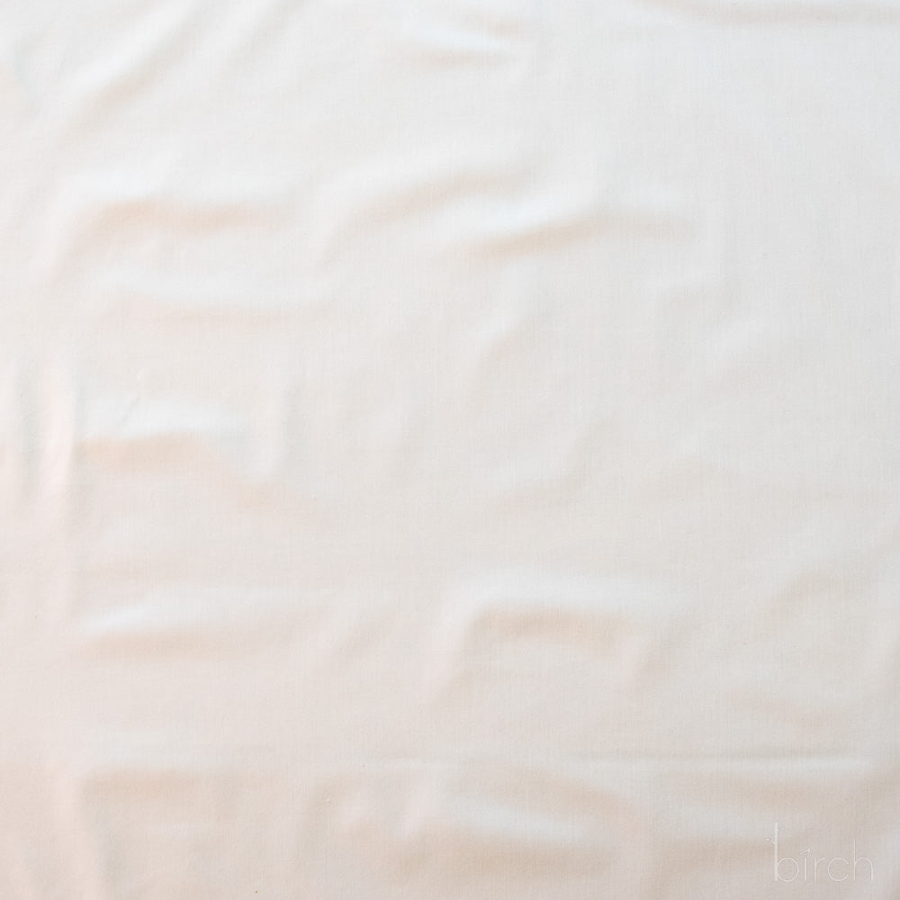 Natural Solid Poplin, Mod Basics by Birch Organic Fabrics