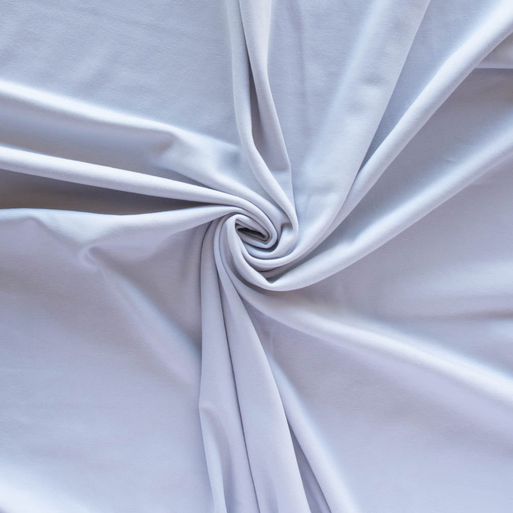 Dove Solid Interlock Knit by Birch Organic