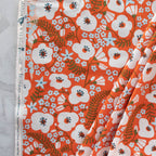 Big Blooms Tangerine Margot by Kristen Balouch for Birch Fabrics