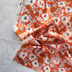 Big Blooms Tangerine Margot by Kristen Balouch for Birch Fabrics